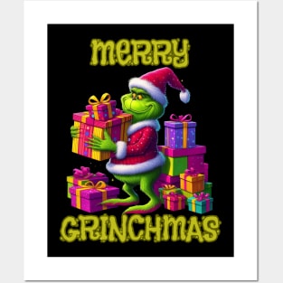 Christmas Grinch Posters and Art